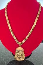 Kerst kado Tip‼️ Verguld goud gold plated 60 70+80cm ketting, Sieraden, Tassen en Uiterlijk, Kettingen, Ophalen of Verzenden, Nieuw