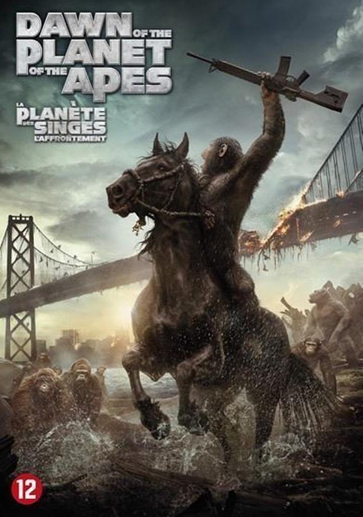 Dawn Of The Planet Of The Apes, Cd's en Dvd's, Dvd's | Actie, Zo goed als nieuw, Actie, Vanaf 12 jaar, Ophalen of Verzenden
