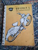 NSU Quickly-L Handleiding - Origineel, Ophalen of Verzenden, Gebruikt