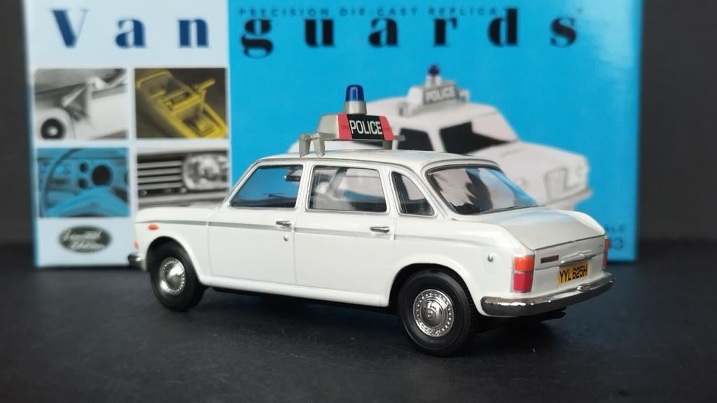 Wolseley 1800 City of London Police 1:43 Vanguards Pol, Auto, Nieuw, Info@corgiclassics.co.uk, Le19 1rl Leicester uk