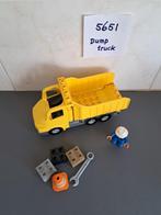 Duplo kiepwagen 5651, Kinderen en Baby's, Speelgoed | Duplo en Lego, Ophalen of Verzenden, Zo goed als nieuw, Complete set, Duplo