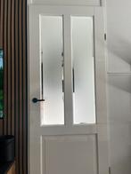 Opdek binnendeur. 83x211,5, Doe-het-zelf en Verbouw, Ophalen, 80 tot 100 cm, Binnendeur, Glas