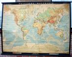 Fraaie en oude werelkaart van Dr Hermann Haack, Ophalen of Verzenden, Aardrijkskunde