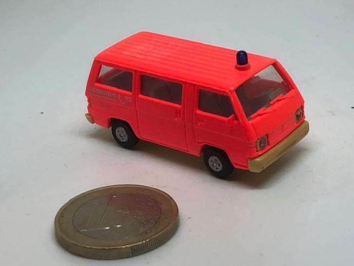 Brandweer Mitsubishi L300 Met Ramen Fluor, Rietze, Hobby en Vrije tijd, Modelauto's | 1:87, Gebruikt, Auto, Rietze, Ophalen of Verzenden