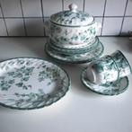 Barratts  engels 2 persoons servies klimop / ivy, Ophalen of Verzenden, Porselein, Overige stijlen, Bord(en)
