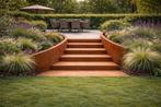 Cortenstaal trappen voor in uw tuin op maat gemaakt