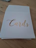 Cards enveloppendoos nieuw, Kleding | Dames, Trouwkleding en Trouwaccessoires, Ophalen of Verzenden, Nieuw, Wit, Accessoires