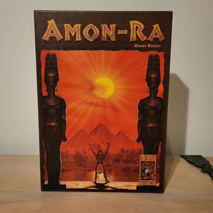Amon-Ra bordspel - NIEUW - 999 Games, Hobby en Vrije tijd, Gezelschapsspellen | Bordspellen, Nieuw, Drie of vier spelers, Vijf spelers of meer