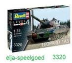 Modelbouw Revell 1:35 LEOPARD 1A5 Tank 3320 (1986) Tank, Hobby en Vrije tijd, Modelbouw | Auto's en Voertuigen, 1:32 tot 1:50