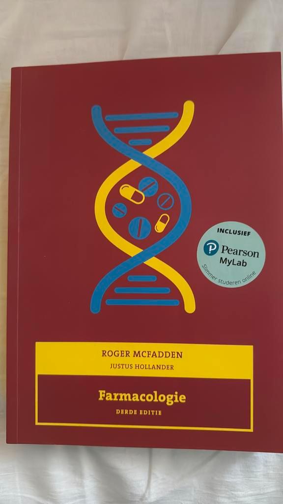 Farmacologie, 3e editie met MyLab NL toegangscode, Boeken, Schoolboeken, Zo goed als nieuw, Nederlands, Overige niveaus, Ophalen of Verzenden