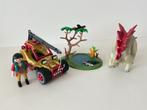 Playmobil 9432 dino stegosaurus met buggy, Kinderen en Baby's, Speelgoed | Playmobil, Ophalen of Verzenden, Gebruikt, Complete set