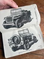 WO2 Technisch handboek Willys Jeep KTR Ford 1944, Verzenden, Nederland