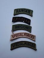 US tabs, Ophalen of Verzenden, Landmacht, Amerika, Embleem of Badge