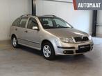 Skoda Fabia Combi 1.4-16V Elegance Automaat (NAP / trekhaak), Gebruikt, 4 cilinders, Met garantie (alle), Beige