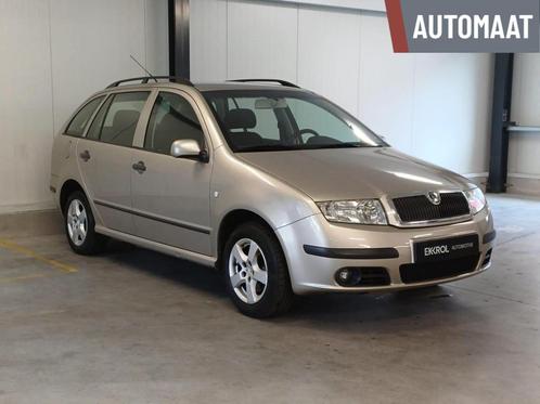 Skoda Fabia Combi 1.4-16V Elegance Automaat (NAP / trekhaak), Auto's, Skoda, Bedrijf, Te koop, Fabia, ABS, Airbags, Airconditioning
