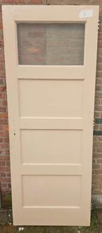 Paneeldeuren uit jaren 30 dertig 1930 huis, Doe-het-zelf en Verbouw, Deuren en Horren, Ophalen, Gebruikt, Minder dan 80 cm, Binnendeur