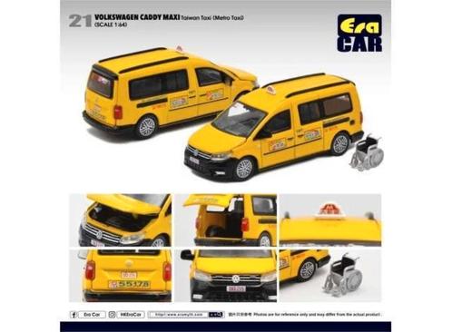 Volkswagen Caddy Maxi van Era Car 1/64 Taiwan Taxi, Hobby en Vrije tijd, Modelauto's | Overige schalen, Nieuw, Auto, Ophalen of Verzenden