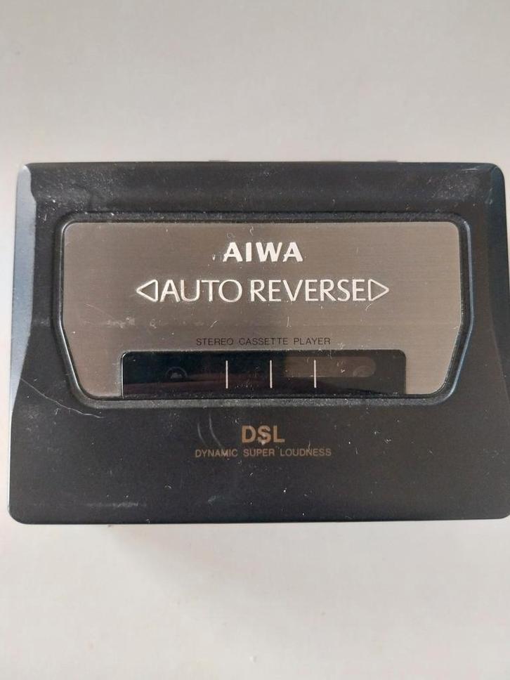 AIWA HS-P103 Auto Reverse Stereo Cassette Player, Audio, Tv en Foto, Walkmans, Discmans en Minidiscspelers, Overige typen, Ophalen of Verzenden