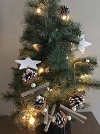 Mini Kerstboompje met lampjes (triumph tree intratuin), Diversen, Kerst, Ophalen of Verzenden, Zo goed als nieuw