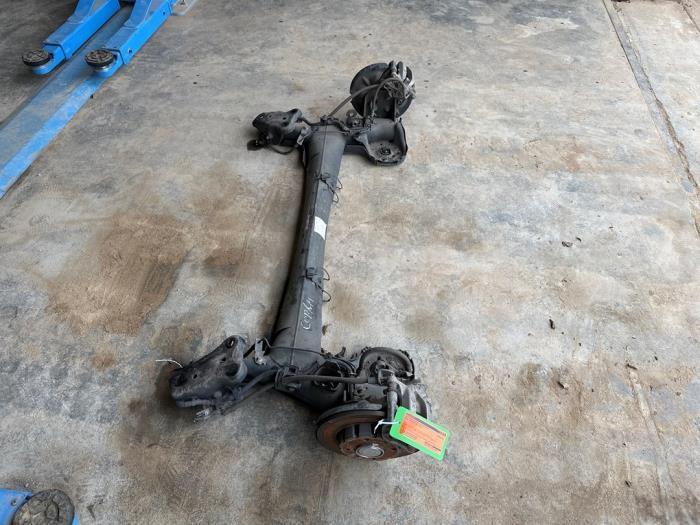 Achteras voorwielaandrijving van een Opel Corsa, Auto-onderdelen, Remmen en Aandrijving, Opel, Gebruikt, 3 maanden garantie, Ophalen of Verzenden