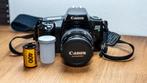 Canon EOS 1000fN + 35–105mm Zoomlens , Verzenden, Gebruikt, Spiegelreflex, Canon