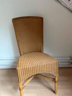 6 x Rieten stoelen Vintage, Huis en Inrichting, Stoelen, Ophalen, Zo goed als nieuw, Bruin