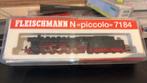Fleischmann 7184 stoomloco DB, Hobby en Vrije tijd, Modeltreinen | N-Spoor, Fleischmann, Ophalen of Verzenden, Zo goed als nieuw