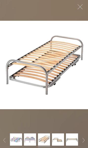 GRATIS Logeerbed Pascal (inclusief onderschuifbed) 90x200cm beschikbaar voor biedingen