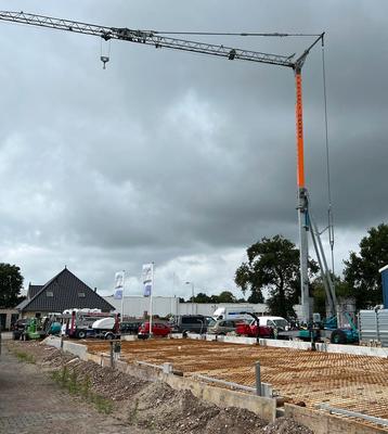  10 ton meter kraan - 27M gieklengte - VERHUUR  beschikbaar voor biedingen