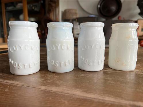 OUD LUYCKS MOSTERD POTJE, Verzamelen, Merken en Reclamevoorwerpen, Gebruikt, Ophalen of Verzenden