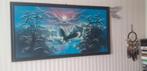 mooi schilderij met een arend, Ophalen, 50 tot 75 cm, 125 cm of meer, Zo goed als nieuw