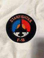 Miss print patch F16 starfighter?, Verzenden, Zo goed als nieuw, Patch, Badge of Embleem
