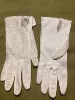 Vintage bruidshandschoenen (240225c), Ophalen of Verzenden