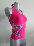 Benetton roze haltertop, one size, nieuw, Verzenden, Benetton, Nieuw, Roze