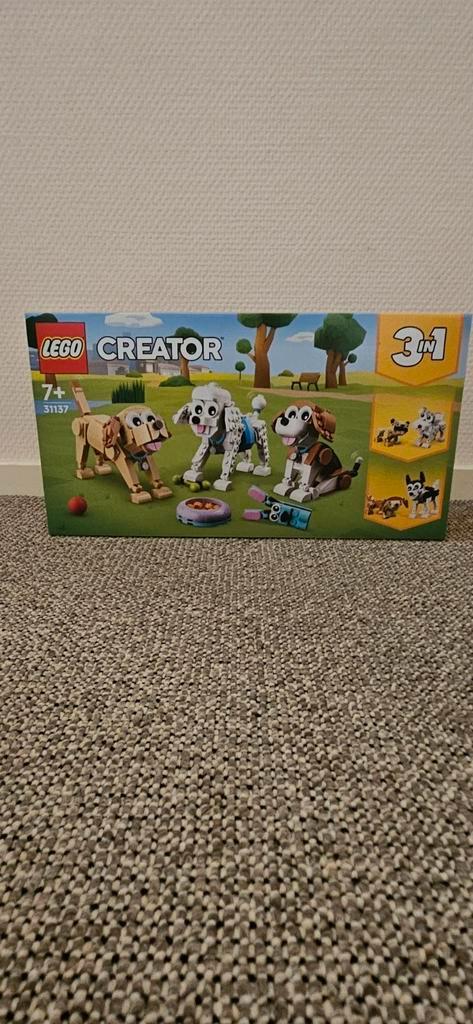 Lego creator 31137 honden  3in1 set nieuw in doos, Kinderen en Baby's, Speelgoed | Duplo en Lego, Nieuw, Lego, Complete set, Ophalen of Verzenden