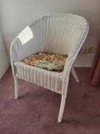 Rotan stoel, Ophalen, Gebruikt, Wit, Riet of Rotan