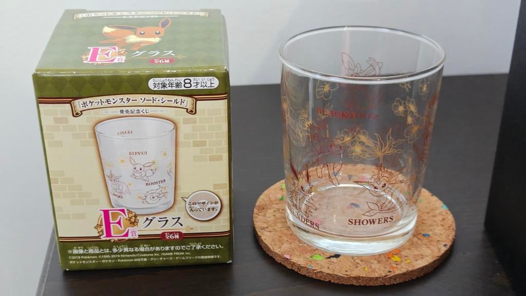 Pokemon Center Original Glass: Kirie Series - Eevee *NEW*, Ophalen of Verzenden, Nieuw, Overige typen