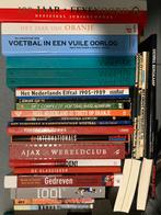 Doos met ca. 28 boeken over voetbal, Boeken, Sportboeken, Balsport, Zo goed als nieuw, Ophalen