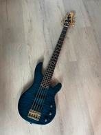 Yamaha 5-snarige blauwe basgitaar, Muziek en Instrumenten, Snaarinstrumenten | Gitaren | Bas, Ophalen, Zo goed als nieuw, Elektrisch