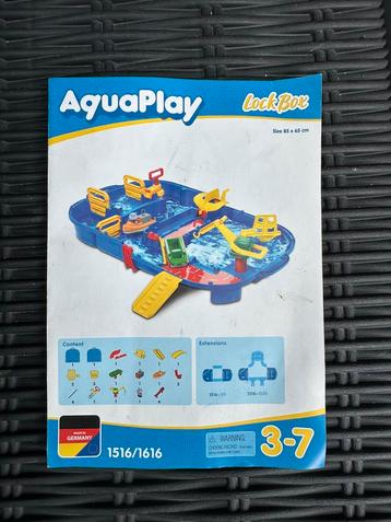 Aquaplay waterbaan meeneem set - zeer compleet beschikbaar voor biedingen