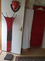 Rode Marokkaanse Henna vloer- en wandlamp, Huis en Inrichting, Lampen | Vloerlampen, Ophalen, Gebruikt, 100 tot 150 cm, Oosters