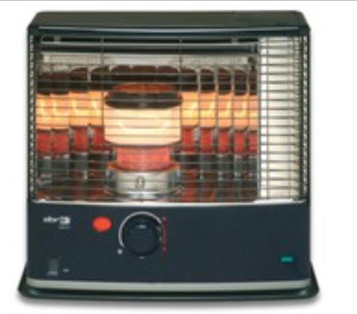 Zibro Turbo R 617 E Petroleumkachel - Eenvoudig & Mobiel, Huis en Inrichting, Kachels, Gebruikt, Vrijstaand, Petroleumkachel, Overige brandstoffen