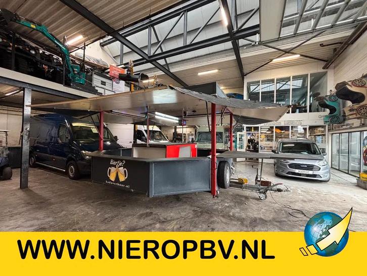 De Meeuw VERKOOP AANHANGER/BAR MARGE (bj 1995), Zakelijke goederen, Partijgoederen en Retail | Verkoopwagens