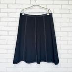 Marc Cain Rok Maat N5 Zwart Contrast Naad A-lijn, Mc, Verzenden, Zwart, Maat 42/44 (L)