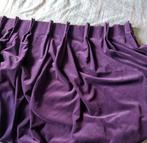 Aubergine Verduisterende Gordijnen 180x180 cm, Huis en Inrichting, Ophalen, Gebruikt, Overige kleuren, 150 tot 200 cm