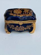 Limoges porseleinen sieraden doosje antiek, Ophalen of Verzenden