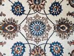 Handgeknoopt Perzisch wol Kashmar tapijt floral 201x248cm, 200 cm of meer, 200 cm of meer, Perzisch vintage oosters hype, Gebruikt