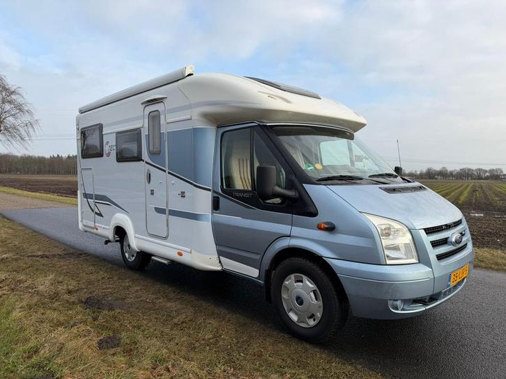 Tec Advantec 574 Semi-integraal 2008 Garage Airco, Caravans en Kamperen, Campers, Particulier, tot en met 3, Half-integraal, Ford