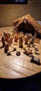 Vintage Kerststal Compleet - Prachtige Staat!, Ophalen