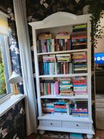 Houten boekenkast, kast met planken, brocante kast, Ophalen, 50 tot 100 cm, Zo goed als nieuw, 150 tot 200 cm